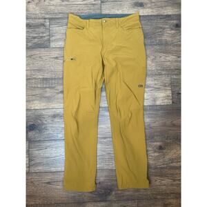 Outdoor Research Pants Mens 36 Brown Ferrosi Stretch Hiking Climbing Gorp OR